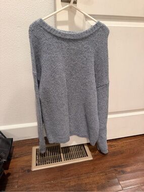 Reformation Wool Blue Sweater